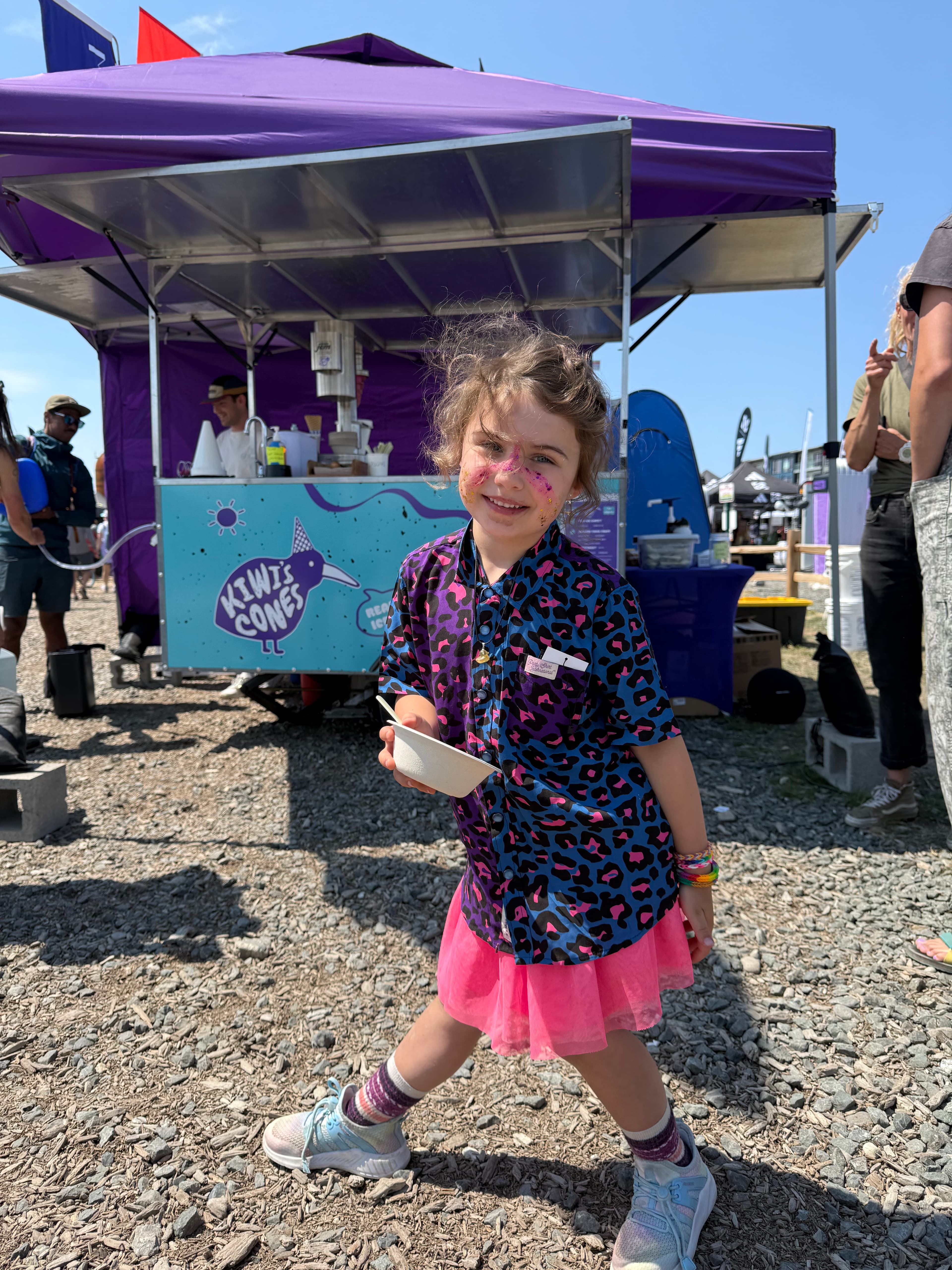 Kiwi's Cones — fresh fruit soft serve