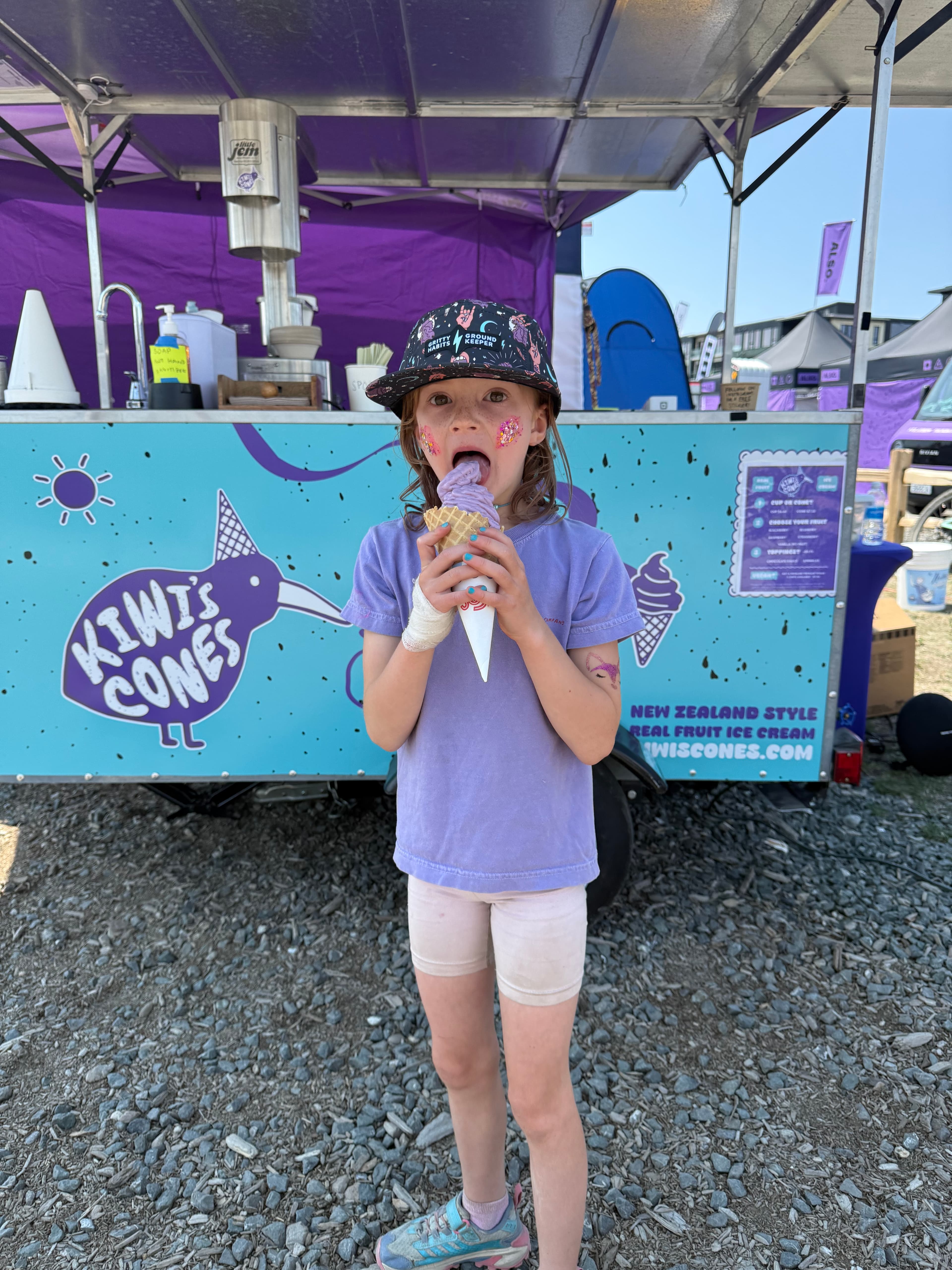 Kiwi's Cones — fresh fruit soft serve