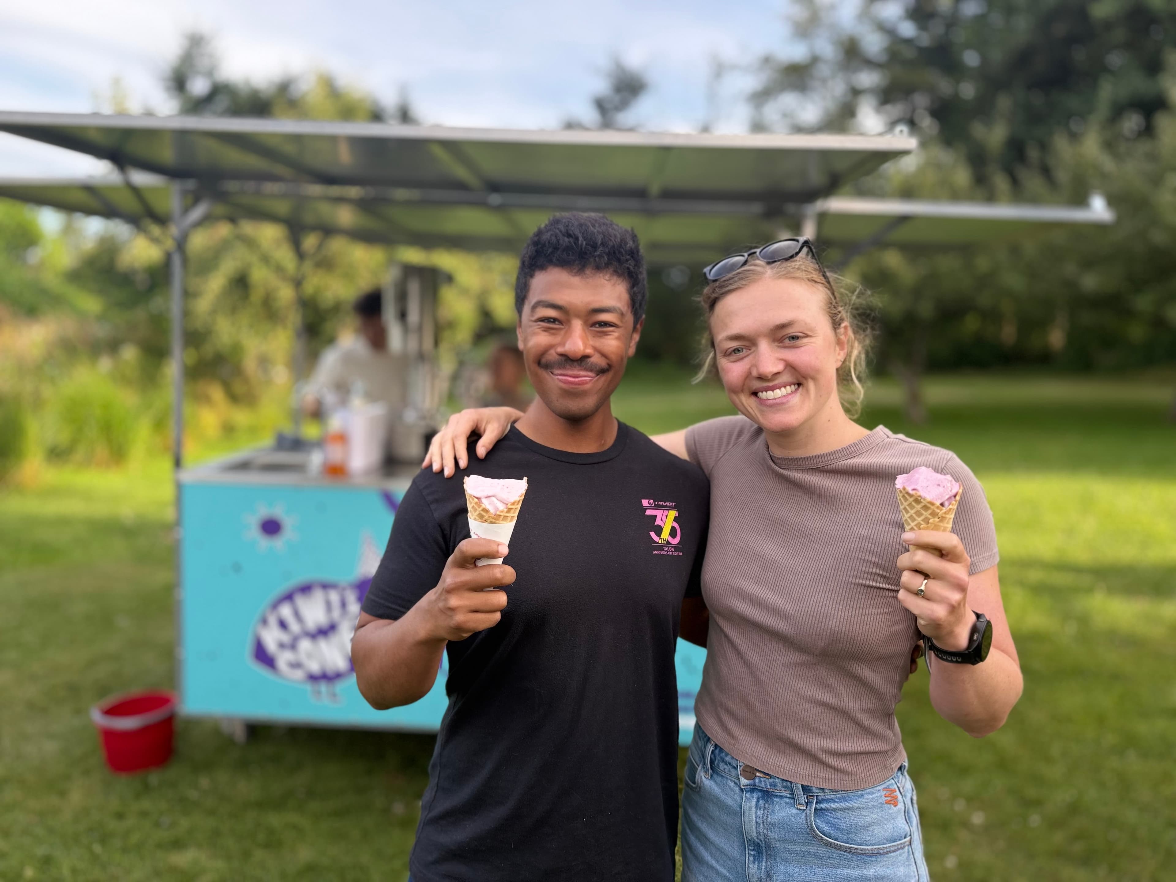 Kiwi's Cones — fresh fruit soft serve