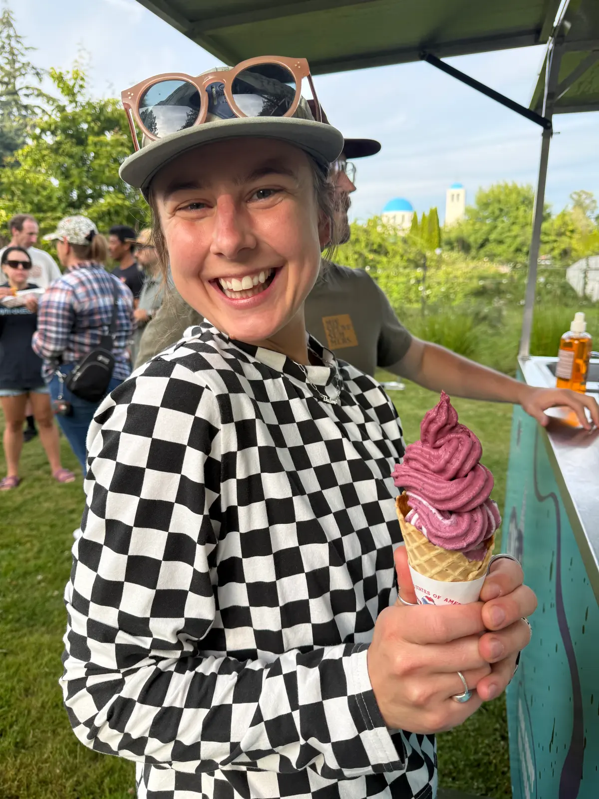 Kiwi's Cones — fresh fruit soft serve